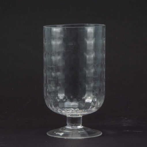 גביע זכוכית אליפטי ק.11.8 ג.21 ס"מ