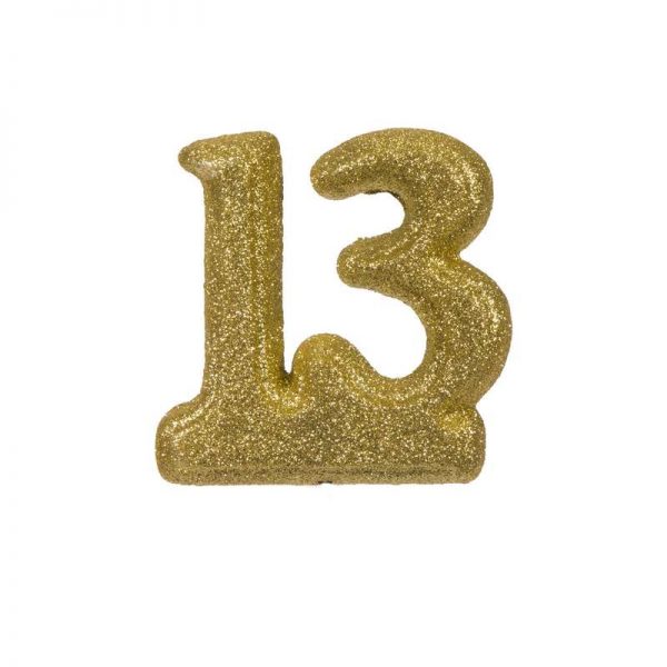 מספר 13 קלקר-זהב 14.5 ס"מ