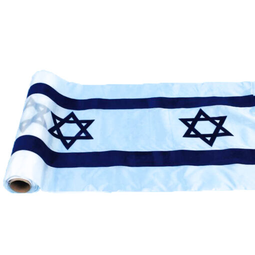 גליל סאטן דגל ישראל 36 ס"מ 5 יארד