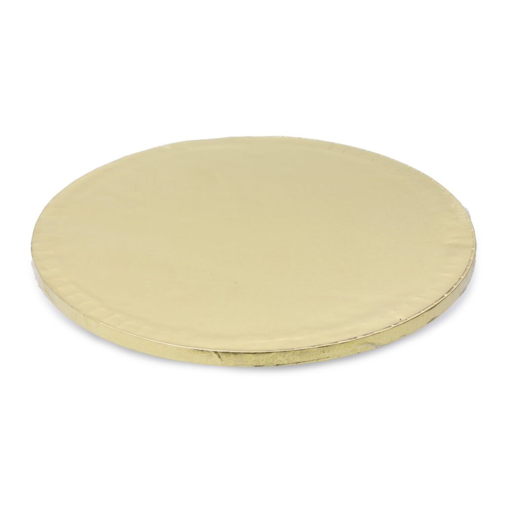 תחתית לעוגה עגולה ק.34 ג.1.2 ס"מ-זהב של דקל בע"מ