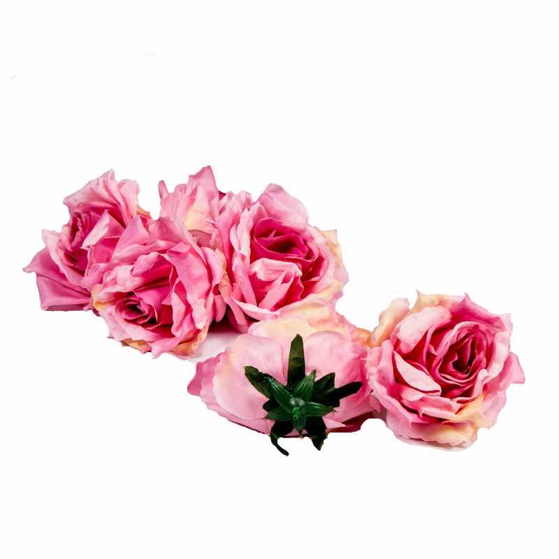 חבילת 6 ורדים פתוחים-ורוד של חברת דקל