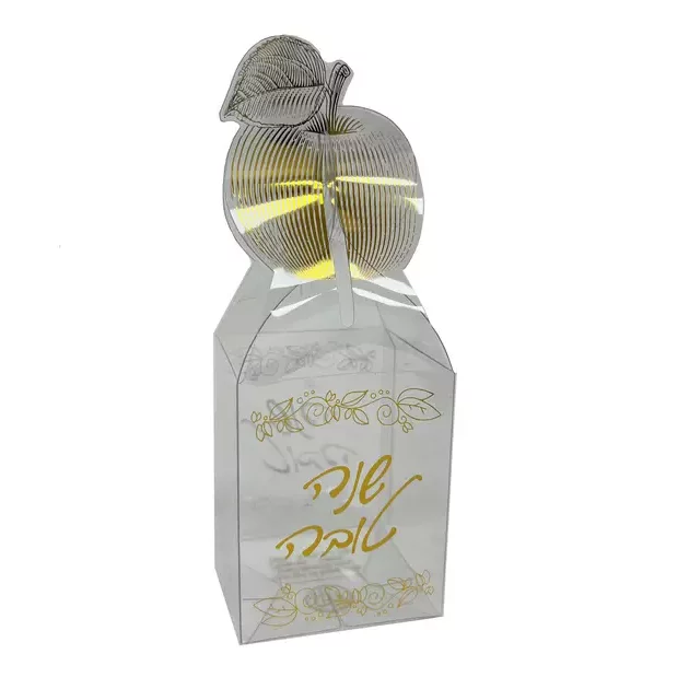 חבילת 10 קופסאות PVC - תפוח זהב מטאלי של חברת דקל בע"מ