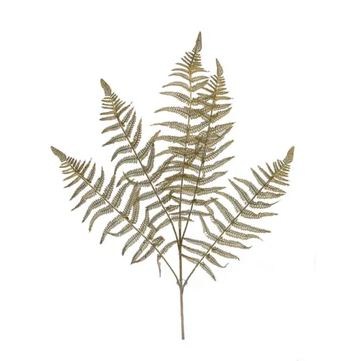 ענף שרך העור פלסטיק 5 ענפים- זהב של חברת דקל בע"מ