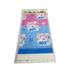 מפת שולחן מניילון- BOY OR GIRL של חברת דקל בע"מ