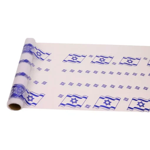 גליל אורגנזה מודפס -דגל ישראל של חברת דקל בע"מ