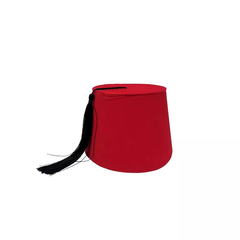 כובע תרבוש 17 ס"מ- אדום מארז של 6 יחידות של חברת דקל