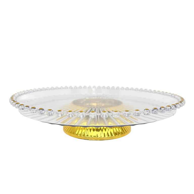 מעמד פלסטיק לעוגה ק.31 ג.7 ס"מ -רגל זהב של דקל בע"מ