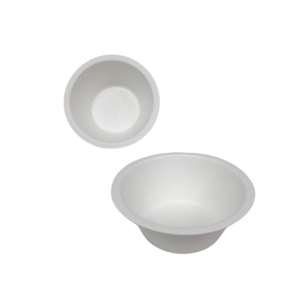 חבילת 25 קערה מתכלה קנה סוכר ק.11.6 ג.4.3 ס"מ 220 מ"ל של דקל בע"מ