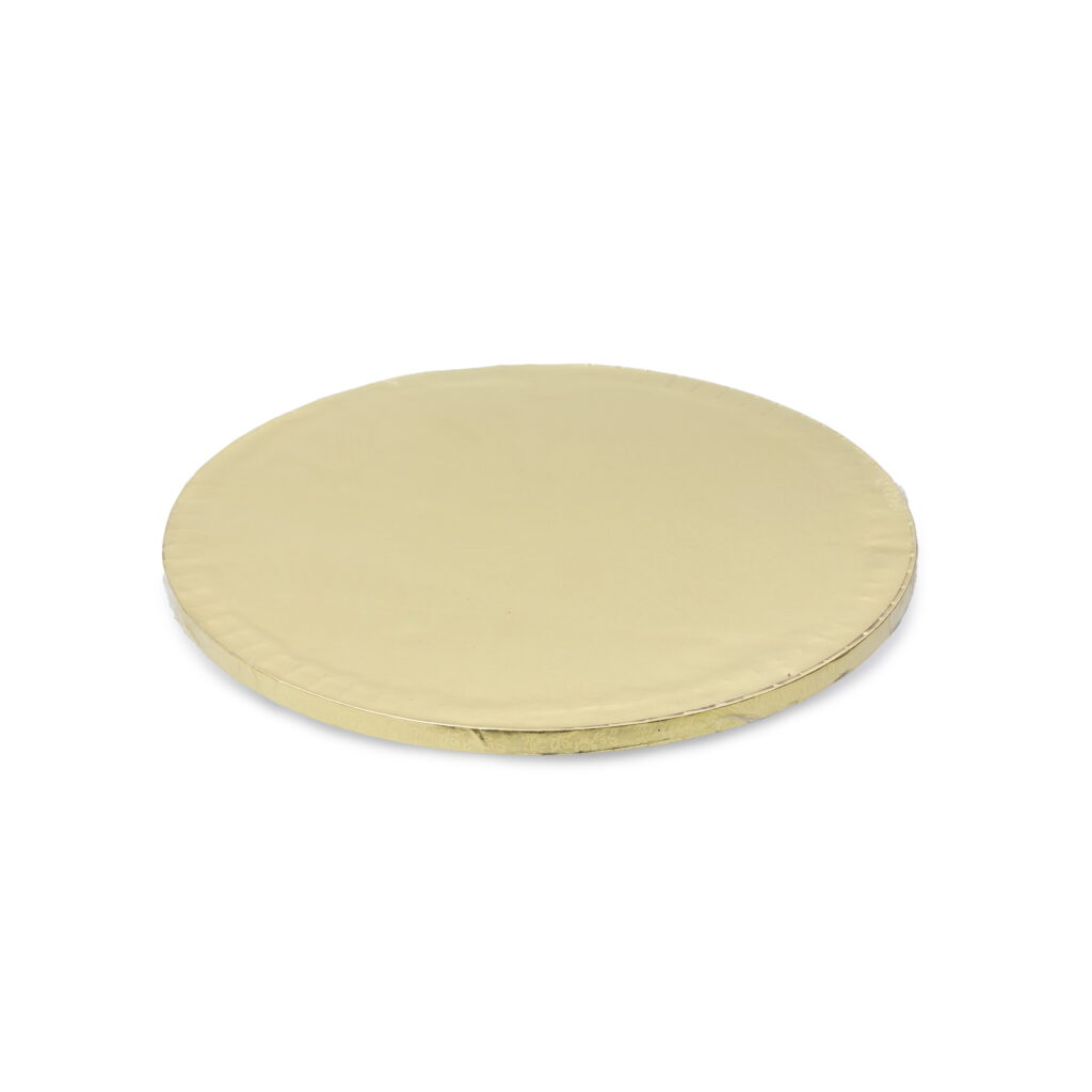 תחתית לעוגה עגולה ק.29 ג.1.2 ס"מ-זהב של דקל בעמ