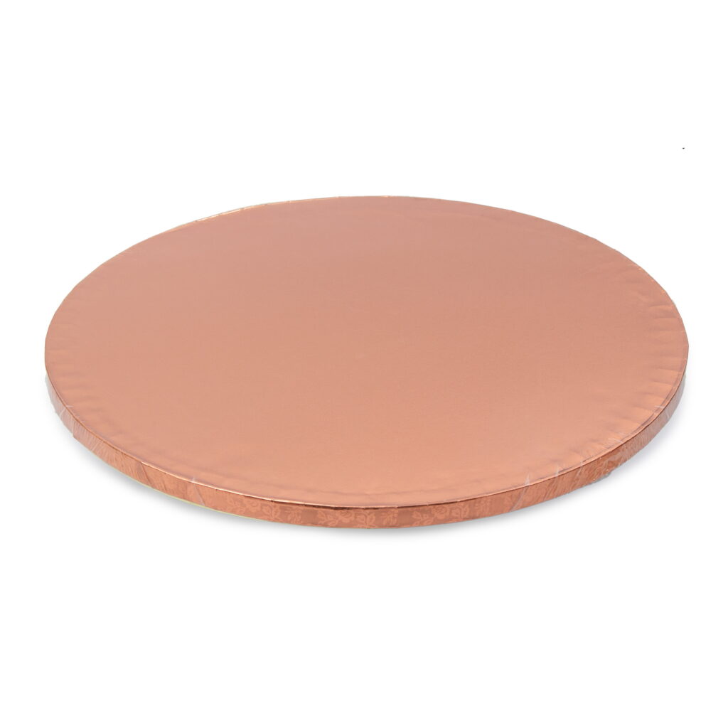 תחתית לעוגה עגולה ק.34 ג.1.2 ס"מ-רוזגולד של דקל בע"מ