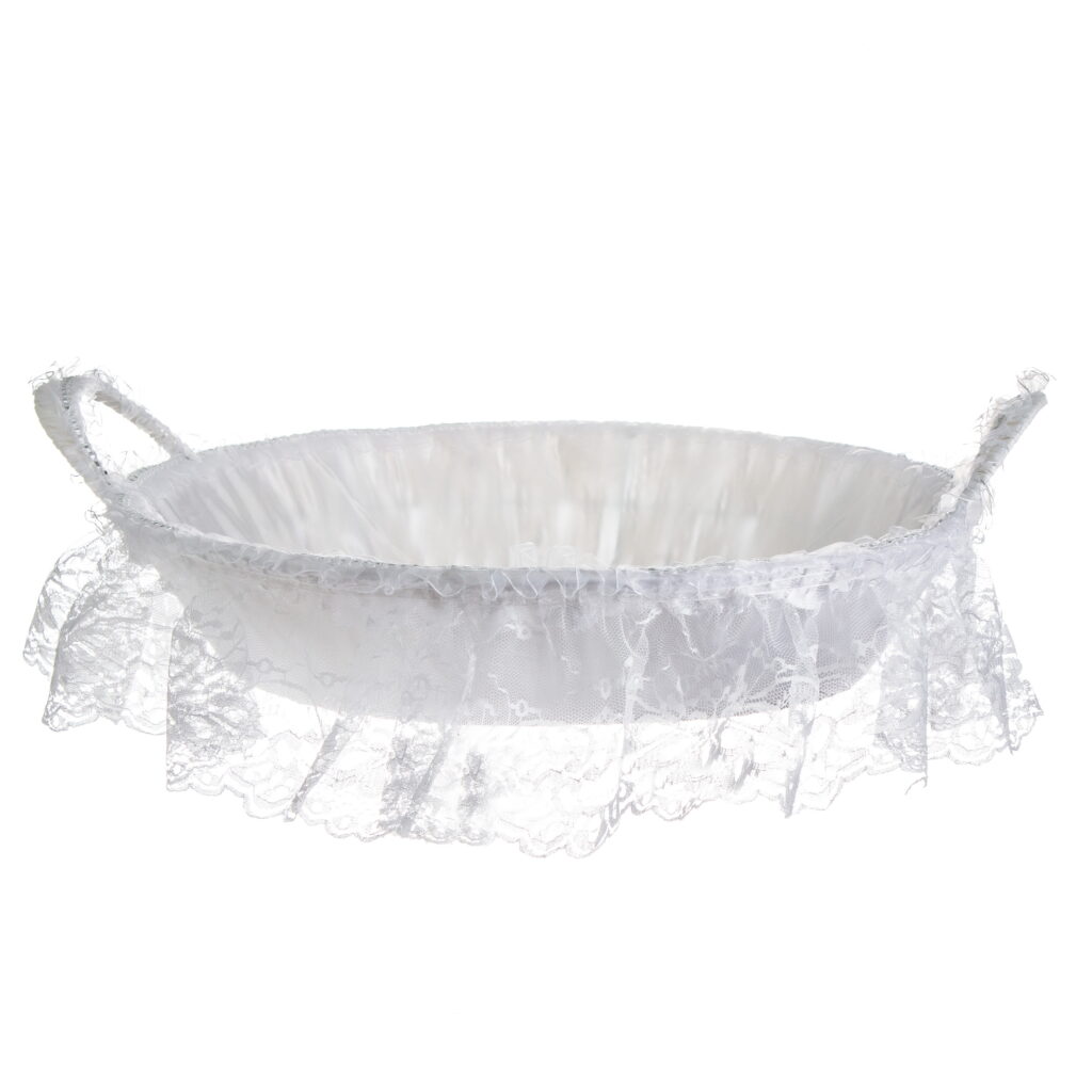 סלסלה אובלי ציפוי בד 50/37/9 ס"מ של דקל בע"מ