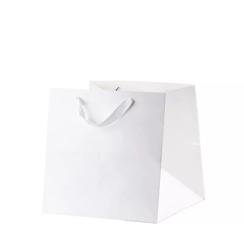 שקיות נייר לבנות קשיחות לעוגה