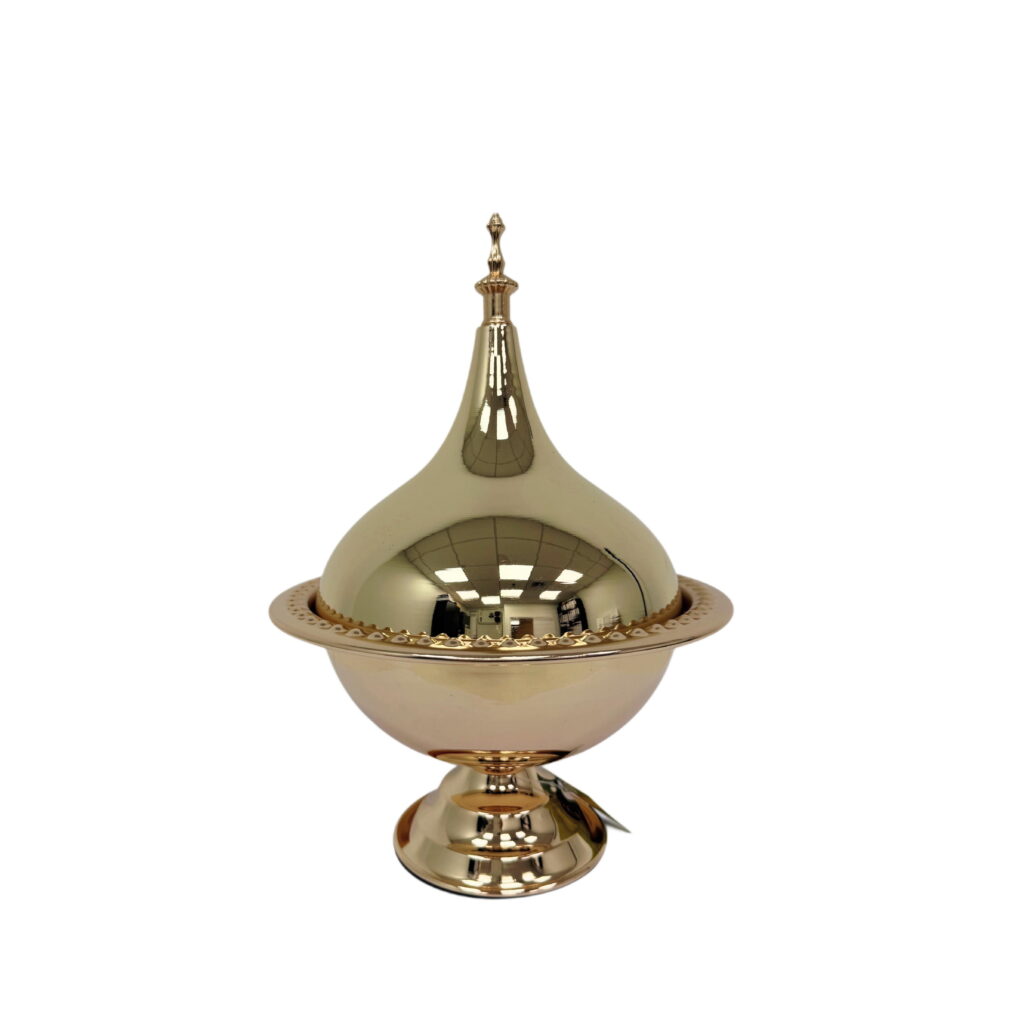 טאג'ין מתכת ק.21.5 ג.31 ס"מ-זהב של דקל בע"מ